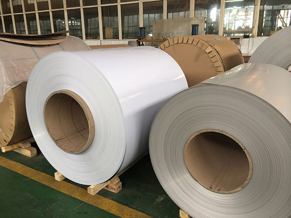 chapas de aluminio lacadas