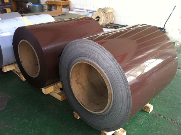 Aluminio lamina prepintada