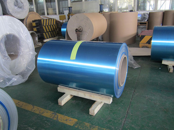 Bobinas de aluminio revestido